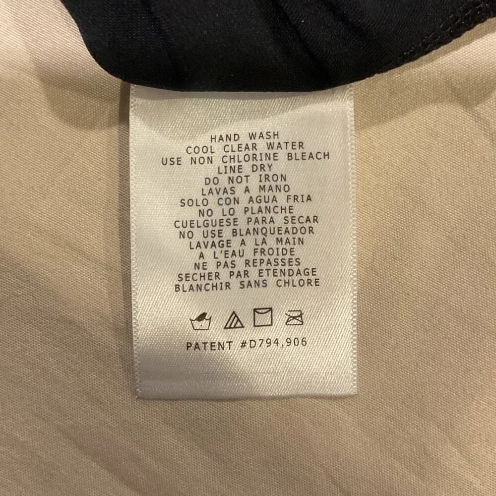 NWT Magicsuit Black Racerback Tankini Top Size 12 Sleek Slimming Design Black - Picture 5 of 10